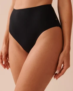 la Vie en Rose Always So Chic|Black Swimwear>Light Control High Waist Bikini Bottom Black