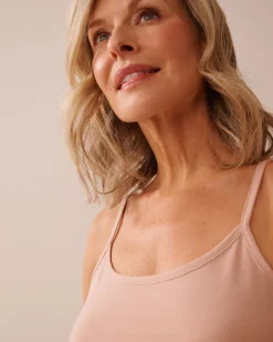 la Vie en Rose Cotton Pajamas|Tops></noscript>Coton Cami Light Taupe