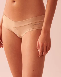 la Vie en Rose Cotton Panties|Hiphugger>Cotton Hiphugger Panty Latte