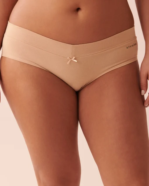 la Vie en Rose Cotton Panties|Hiphugger>Cotton Hiphugger Panty Latte