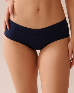 la Vie en Rose Cotton Panties|Hiphugger>Cotton Hiphugger Panty Navy Blue