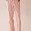 la Vie en Rose Cotton Pajamas|Bottoms>Cotton Pajama Pants Pink & White Polka Dot