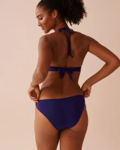 la Vie en Rose A Splashing Escape|Tops></noscript>Criss-Cross Triangle Bikini Top Indigo