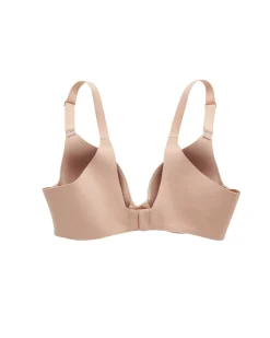 la Vie en Rose T-shirt Bras|Full Coverage></noscript>Lightly Lined Sleek Back Bra Latte