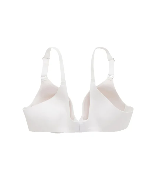 la Vie en Rose T-shirt Bras|Sleek Back>Lightly Lined Sleek Back Bra White