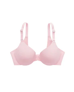 la Vie en Rose T-shirt Bras|Sleek Back></noscript>Lightly Lined Sleek Back Bra Pink