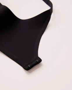 la Vie en Rose T-shirt Bras|Sleek Back></noscript>Lightly Lined Wireless Sleek Back Bra Black