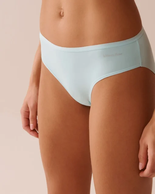 la Vie en Rose Bikini>Microfiber Sleek Back Bikini Panty Turquoise
