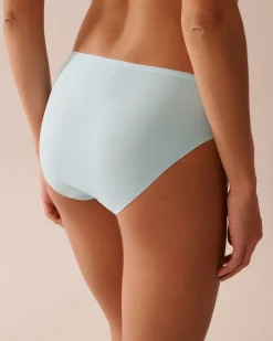 la Vie en Rose Bikini>Microfiber Sleek Back Bikini Panty Turquoise