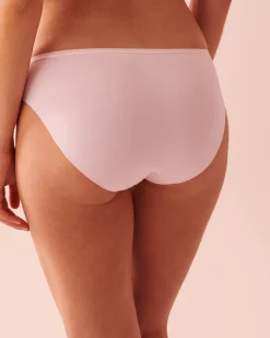 la Vie en Rose Bikini>Microfiber Sleek Back Bikini Panty Pink