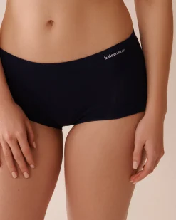 la Vie en Rose Boyshort>Modal Boyleg Panty Navy Blue