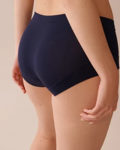 la Vie en Rose Boyshort>Modal Boyleg Panty Navy Blue