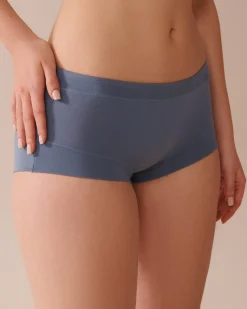la Vie en Rose Boyshort>Modal Boyleg Panty Mirage Blue