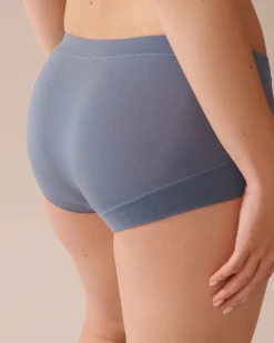 la Vie en Rose Boyshort>Modal Boyleg Panty Mirage Blue