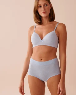 la Vie en Rose High Waist|Hiphugger></noscript>Modal High Waist Hiphugger Panty Powder Blue