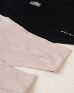 la Vie en Rose Panty Packs|Thong></noscript>5-Pack Perfect Fit Thong Panty Black/Shadow Grey