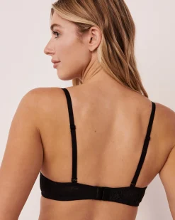 la Vie en Rose Demi Cup|Push-up>Push-up Demi Bra Black