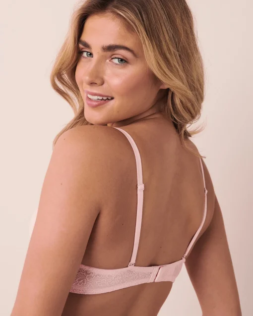 la Vie en Rose Demi Cup|Push-up>Push-up Demi Bra Pink