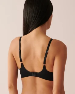 la Vie en Rose Summer Bras|Wireless></noscript>Push-up Lounge Bralette Black