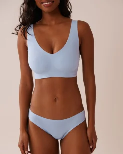 la Vie en Rose Period Panties|Bikini></noscript>Regular Absorbency Bikini Period Panty Powder Blue