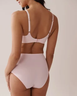 la Vie en Rose Period Panties|High Waist></noscript>Regular Absorbency High Waist Bikini Period Panty Pink