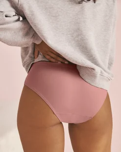la Vie en Rose Period Panties|Hiphugger></noscript>Super Absorbency Hiphugger Period Panty Old Pink