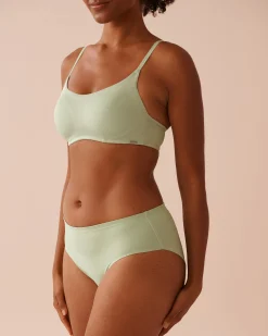 la Vie en Rose Hiphugger|Period Panties>Super Absorbency Hiphugger Period Panty Frosty Green