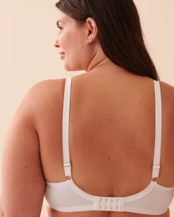 la Vie en Rose Full Coverage|Unlined>Unlined Full Coverage Bra White