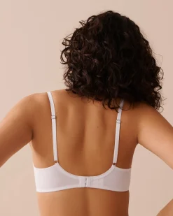 la Vie en Rose Full Coverage|Unlined></noscript>Unlined Full Coverage Bra White