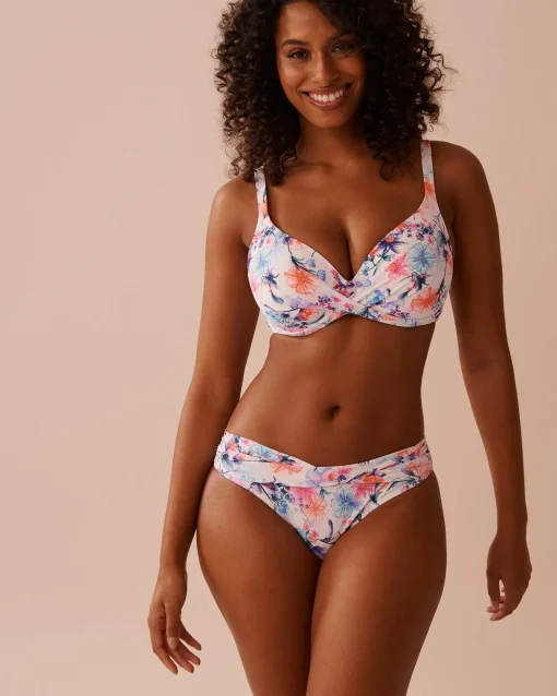 la Vie en Rose Bottoms>WATERCOLOR Brazilian Bikini Bottom Watercolour Flowers