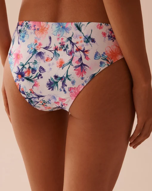 la Vie en Rose Bottoms>WATERCOLOR Brazilian Bikini Bottom Watercolour Flowers